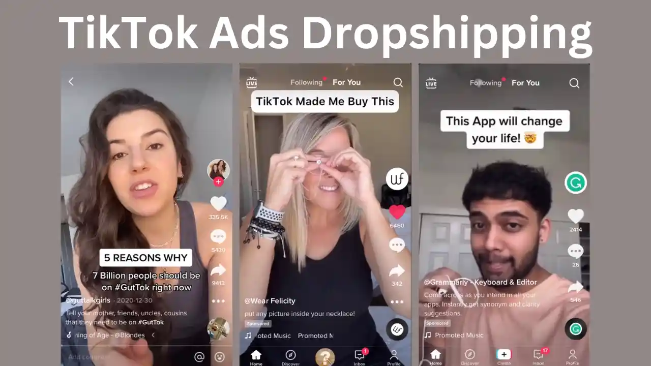 TikTok Ads Dropshipping | Started With TikTok Dropshipping 2024