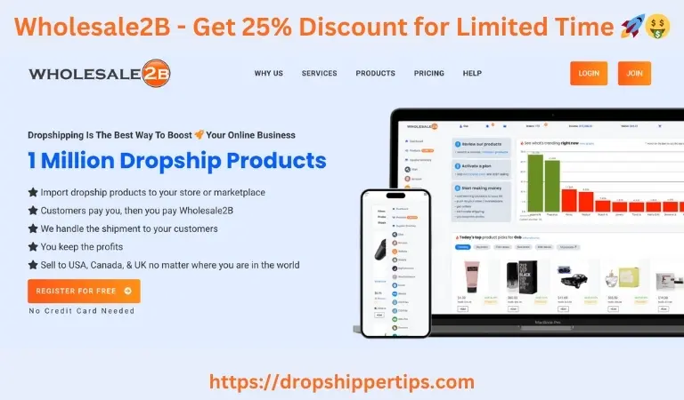 Wholesale2B Review - Access 1.5M+ Products To Dropship